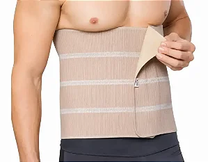 Faixa Cinta Pós Cirúrgica E Modeladora Abdominal 3 Gomos Macom