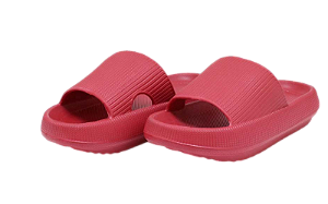 Chinelo Ortopédico Fly Feet Nuvem Ortho Pauher Vermelho