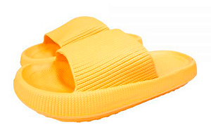 Chinelo Ortopédico Fly Feet Nuvem Ortho Pauher Amarelo