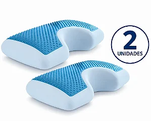 Combo Duo 2 Travesseiro Theraside Gel TM230 - Theramart
