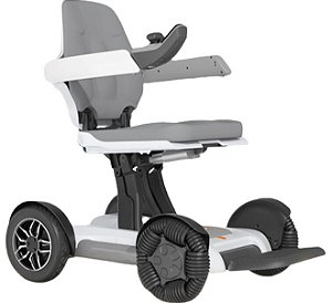Cadeira De Rodas Motorizada Dobrável Até 120Kg Spacemed - Dellamed