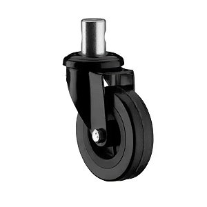 Roda s/ Freio Cadeira de Banho D30 e D40 Dellamed