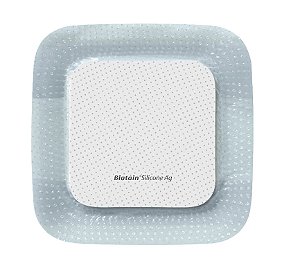 Curativo Silicone e Prata 12,5x12,5cm Biatain Silicone AG