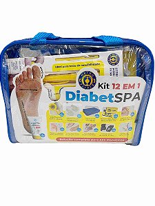 Kit Diabético Spa 12 Em 1 Ortho Pauher