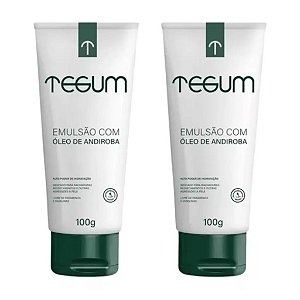 Tegum Emulsão Com Óleo de Andiroba Kit Com 2