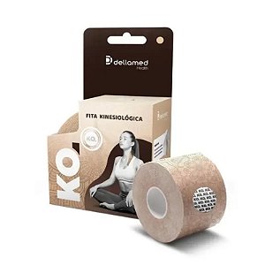 Bandagem kinesio Elástica Adesiva Kinesiológica Tattoo KO. Dellamed