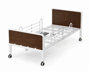 Cama Motorizada com Rodas e Grades TM977 TheraMart
