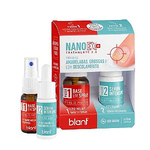 Kit NanoEx+ Tratamento Eficaz para Unhas Danificadas