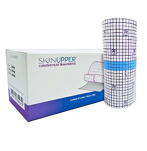 Curativo 10x10 filme transparente LM0002 skinupper lismed