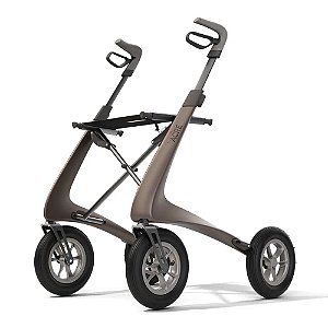 Andador Com 4 Rodas E Fibra De Carbono Carbon Overland Byacre Marrom