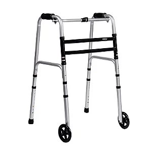 Andador 3 em 1 Fixo Articulado e com Rodas Mercur