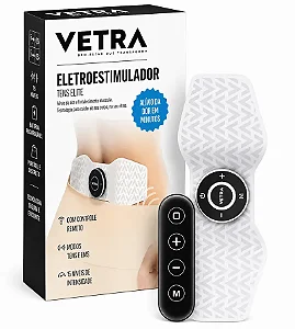 Eletroestimulador Muscular Tens Elite Vetra Massageador