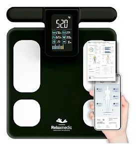 Balança Digital de Bioimpedância BodyScan Pro
