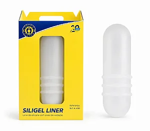 Liner de Silicone Siligel Com Anéis De Vedação Transfemural Transtibial Orthopauher