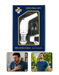 Aparelho Respiratório Pulmonar Portátil Breathe Force