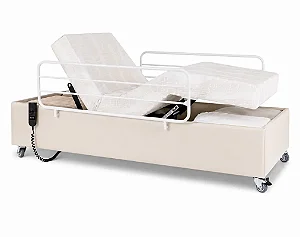 Cama Fawler Elétrica Sommier Century Com Colchão Acoplado e Grade Pilati