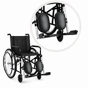 Cadeira de Rodas Elevação de Pernas 301 Pneus Maciços – CDS