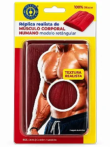Réplica realista de músculo corporal humano – Modelo retangular