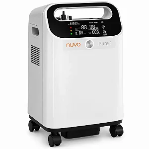 Concentrador de Oxigênio Controle Remoto e Tela LCD 220V Nuvo
