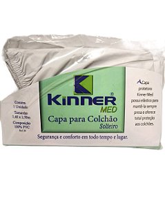 Capa Plastica Para Colchão Solteiro Kinner Med