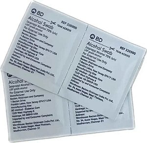 Alcool Shache Swabs BD