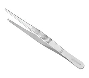 Pinça Anatômica Dente De Rato 12 Cm Aço Inoxidável
