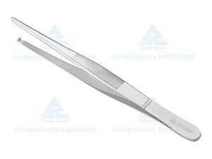 Pinça Anatômica Dente De Rato 14 Cm Aço Inoxidável