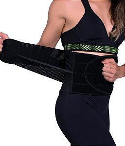 Faixa Abdominal Elástica Modeladora com Regulagem 9002 Cinta Moderna