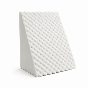 Almofada Triangular Caixa De Ovo Capa Preta