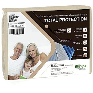 Capa Protection Para colchão Caixa de Ovo Solteiro Theva
