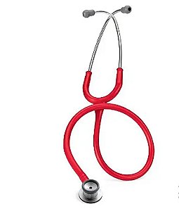 Estetoscópio Classic 2 Vermelho Pediátrico Littmann 3M - H0001566480