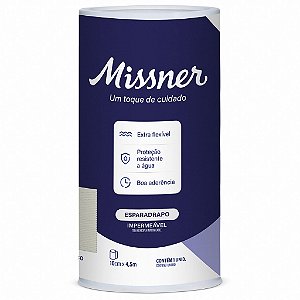 Missner Esparadrapo Impermeável 10cm X 4,5m