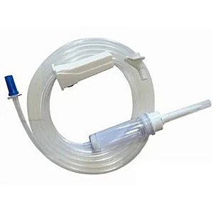 Equipo De Soro Microgotas Com Injetor E Filtro Lateral