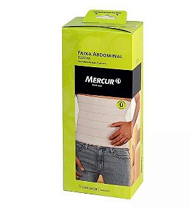 Faixa Abdominal 25cm x 140 cm Mercur