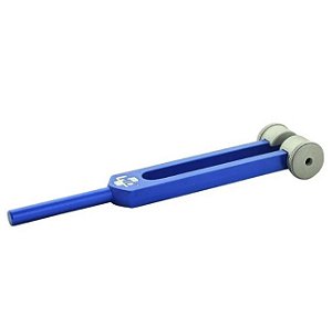 Diapasão De Alumínio Com Fixador Md Azul