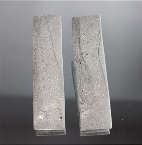 Brinco Prata Retangular