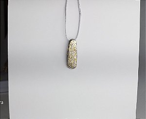 Pingente Prata e Dourado