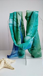 Lenço em Musseline Quartzo - Lenço Exclusivo