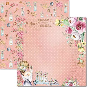 Papel para Scrapbook Arte Fácil Dupla Face SC-652 - Fragrância 3