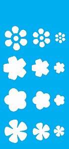 Stencil 7x15 Simples – Flores OPA 1961