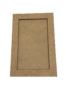 Aplique Laser MDF - Quadro Moldura Laser 10x15 Cm