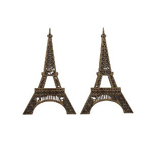 Aplique Laser MDF -  Torre Eiffel 10CM 2UN - 035327
