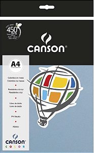 Papel Canson Color A4 180 g/m² - Azul Claro