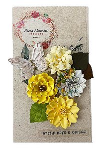 Flores de Papel P/ Scrapbook Australia Victor Gabi Paoletti