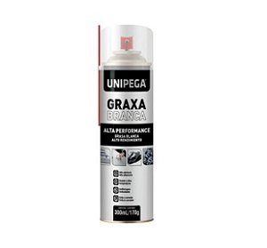 Spray Graxa Branca Alta Performance 300ML UNIPEGA