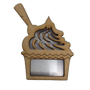 Shake Cupcake Mdf - 7 cm - 048969