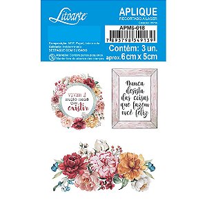 Aplique em Papel e MDF - Coleção Mimo APM6-018