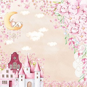 Papel Para Scrapbook Dupla Face 30,5x30,5 cm - Arte Fácil - SC- 813 - Sweet Dreams 7