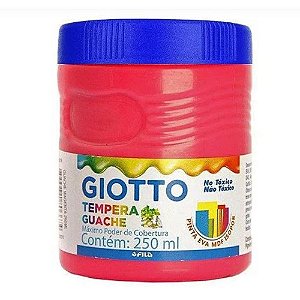 Tinta Tempera Guache Magenta 250ml - Giotto