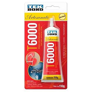 Cola De Artesanato Tekbond T6000 110g
